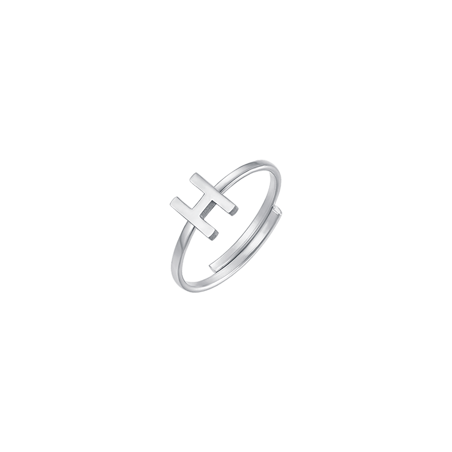 FRAU STAHLRING MIT BRIEF