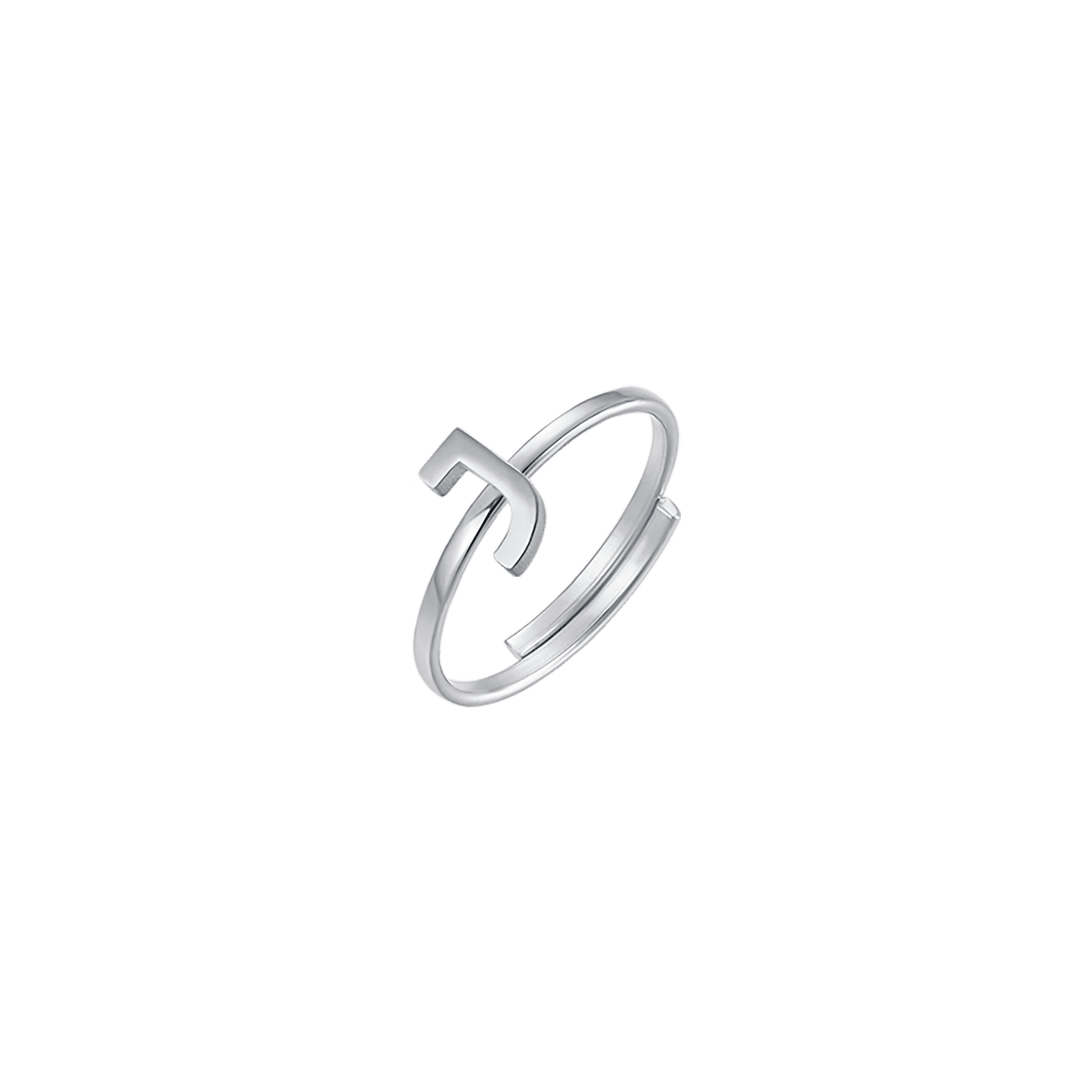 FRAU STAHLRING MIT BRIEF