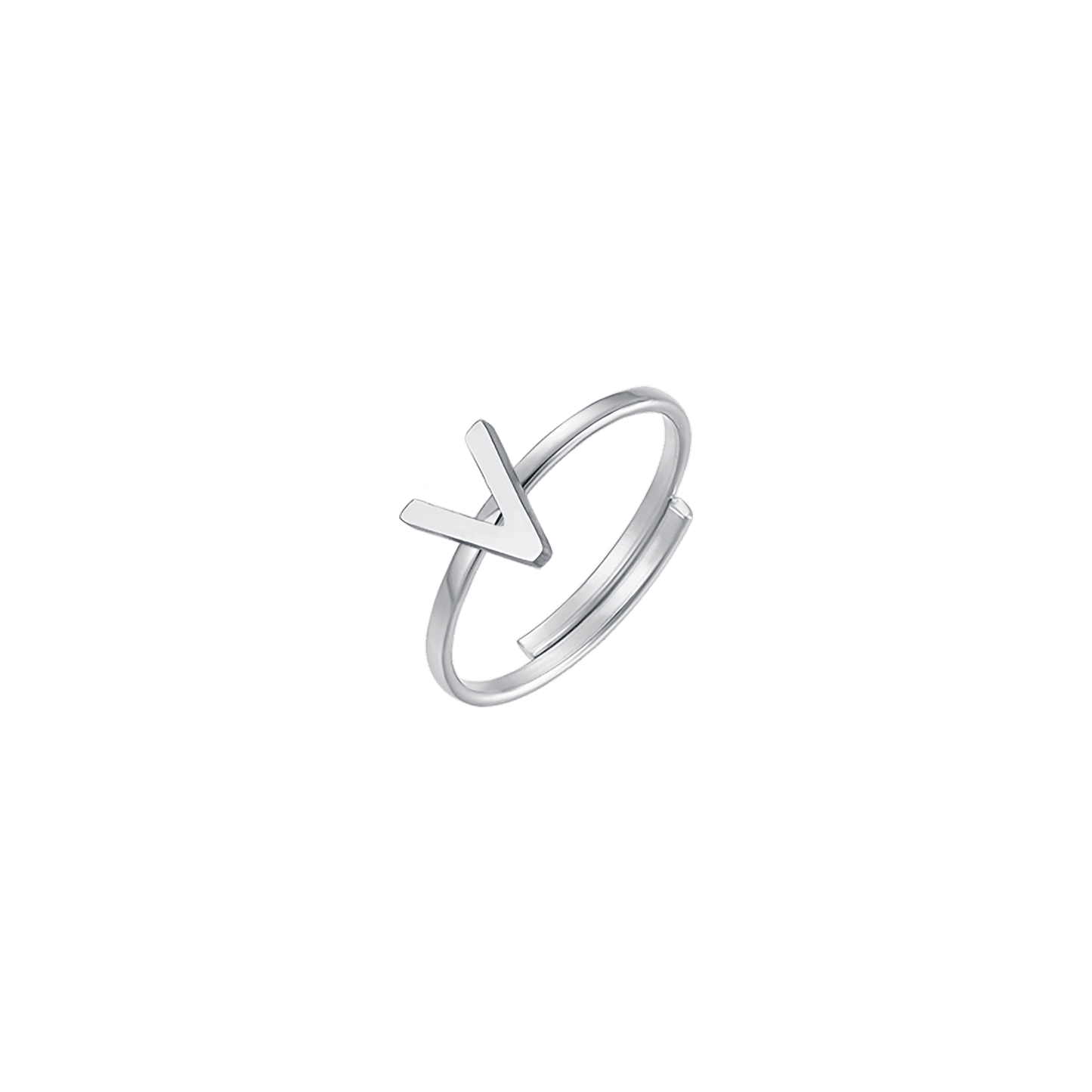 FRAU STAHLRING MIT BRIEF