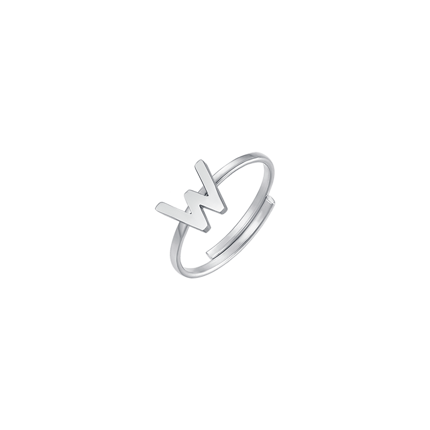 FRAU STAHLRING MIT BRIEF