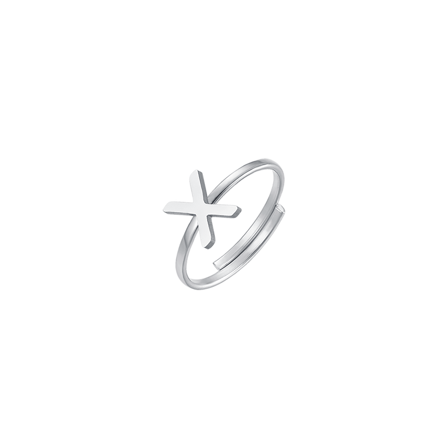 FRAU STAHLRING MIT BRIEF