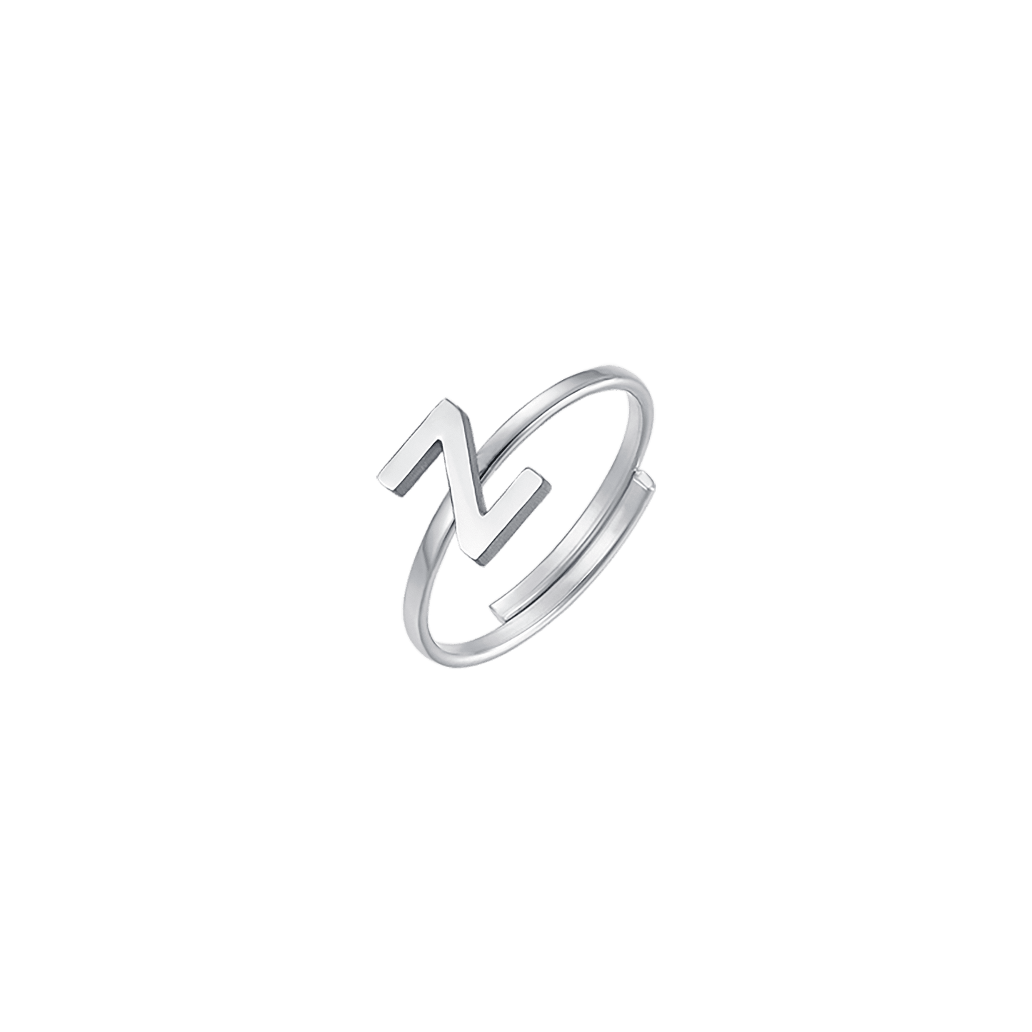 FRAU STAHLRING MIT BRIEF