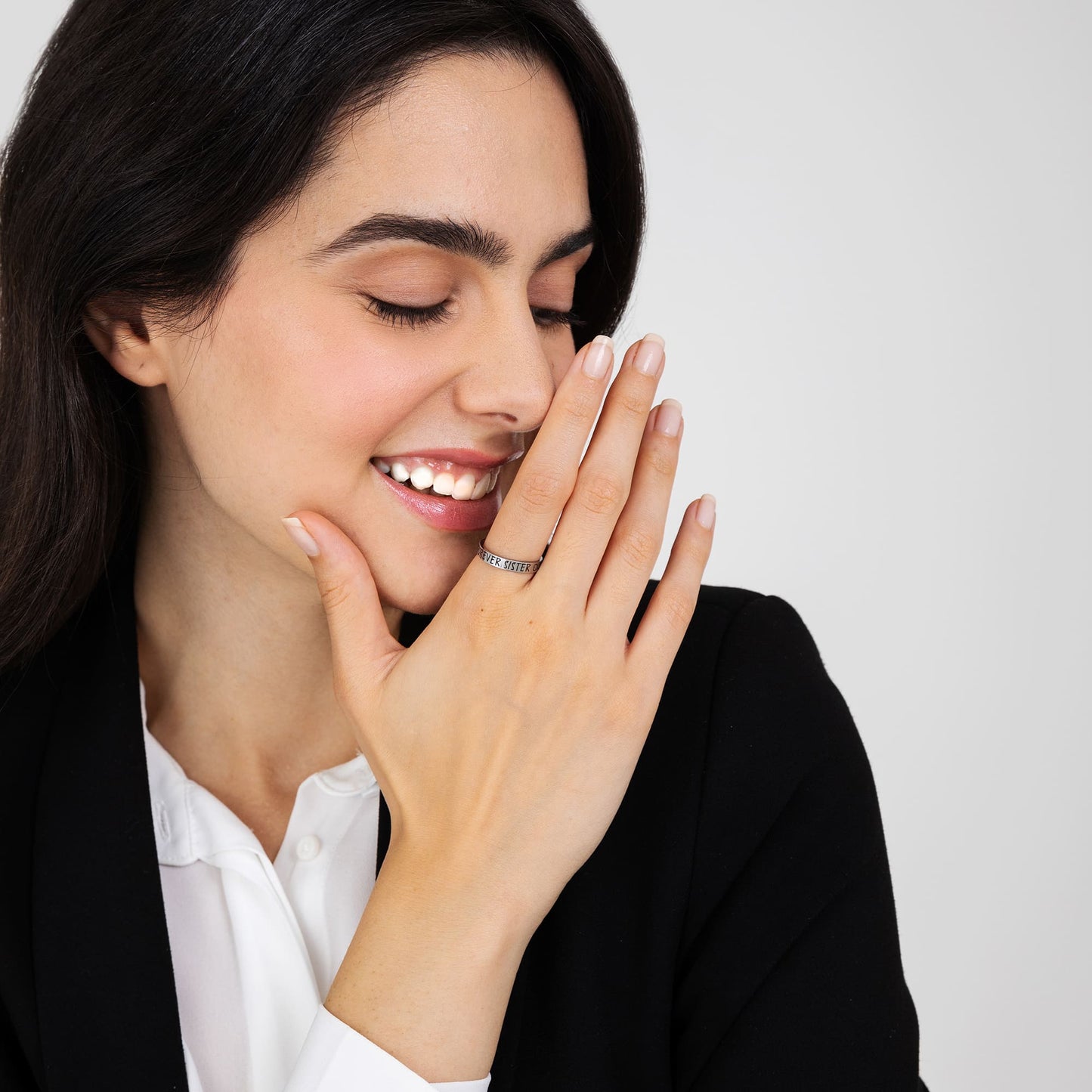 FOREVER SISTER STAHLRING FÜR FRAUEN