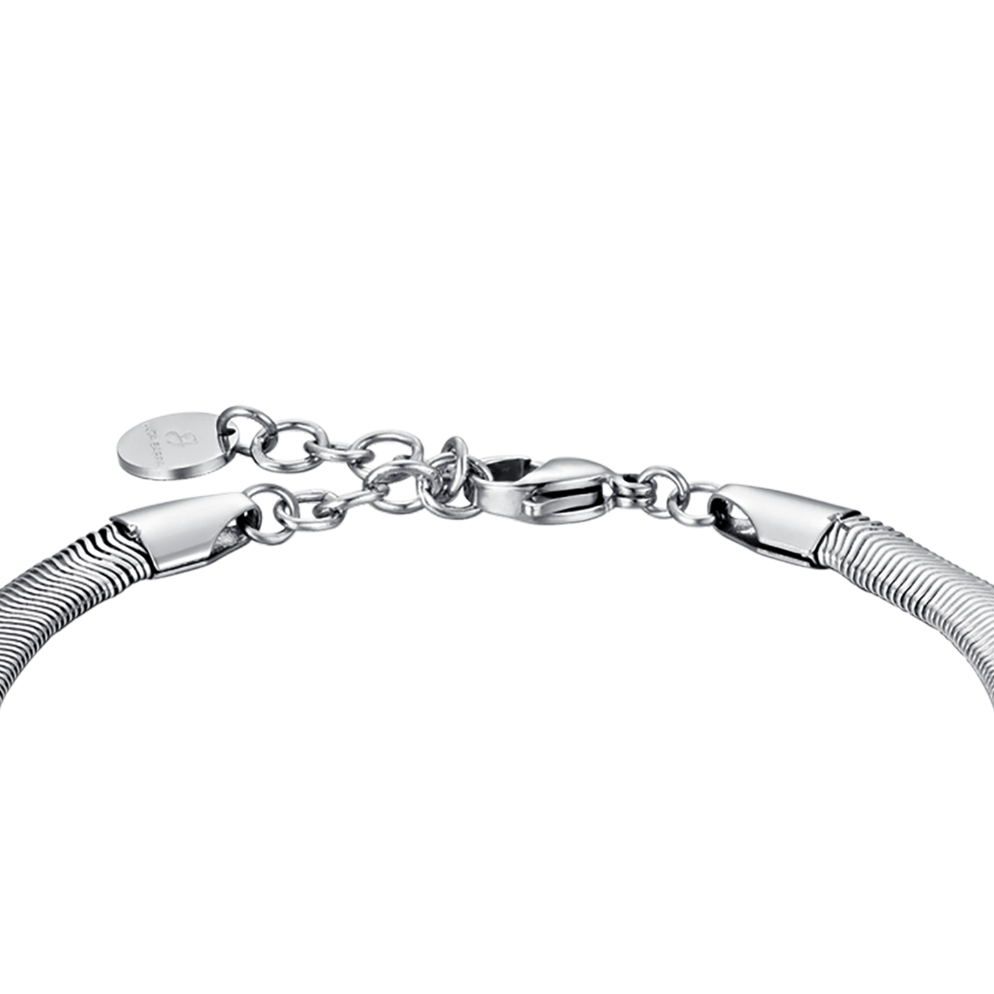 HERREN-STAHLARMBAND MIT FEINEM NETZ