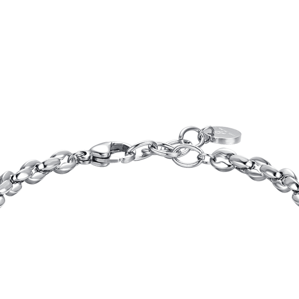 STAHLARMBAND FÜR HERREN MIT ELEMENT