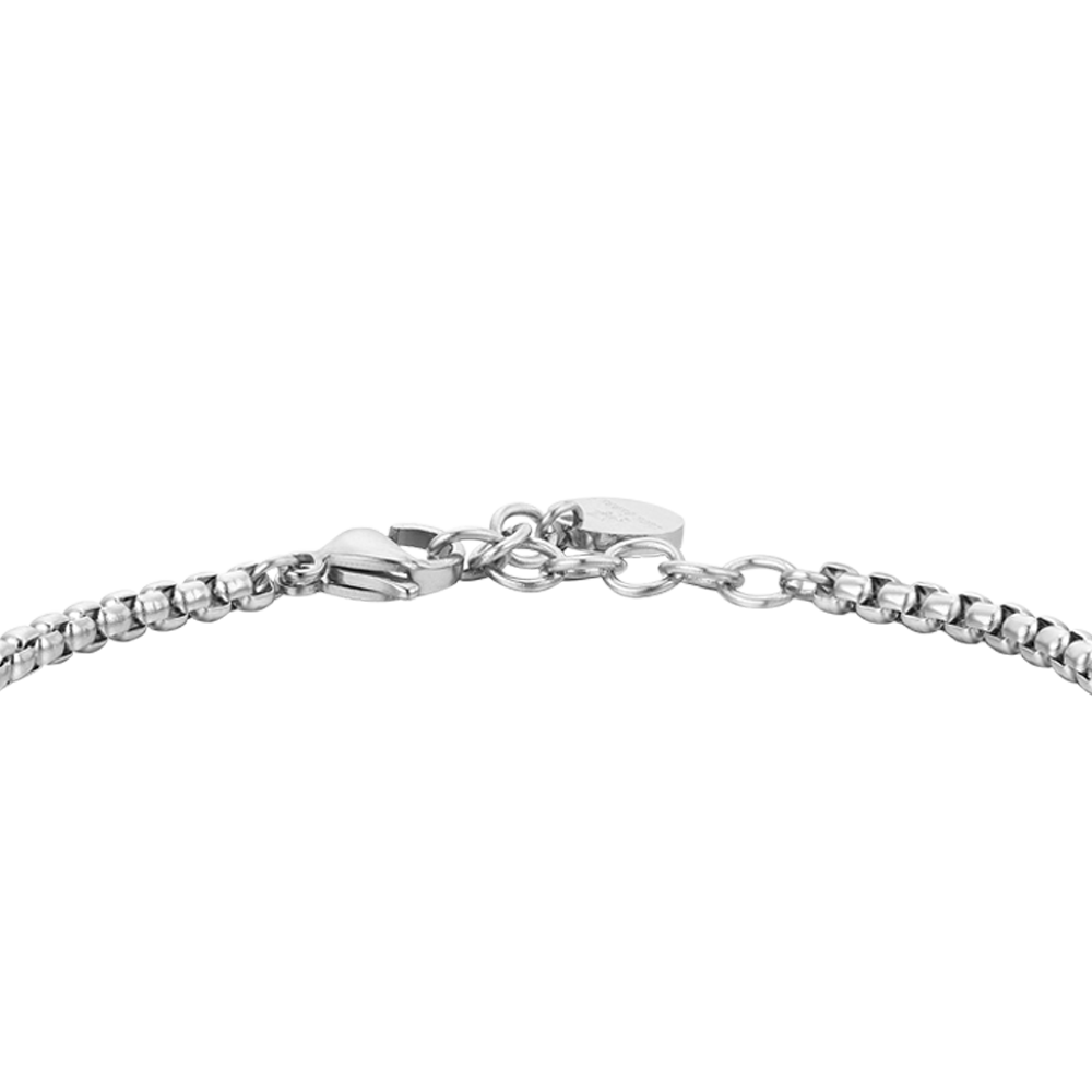 BLAUES SODALITH-STAHLARMBAND FÜR HERREN