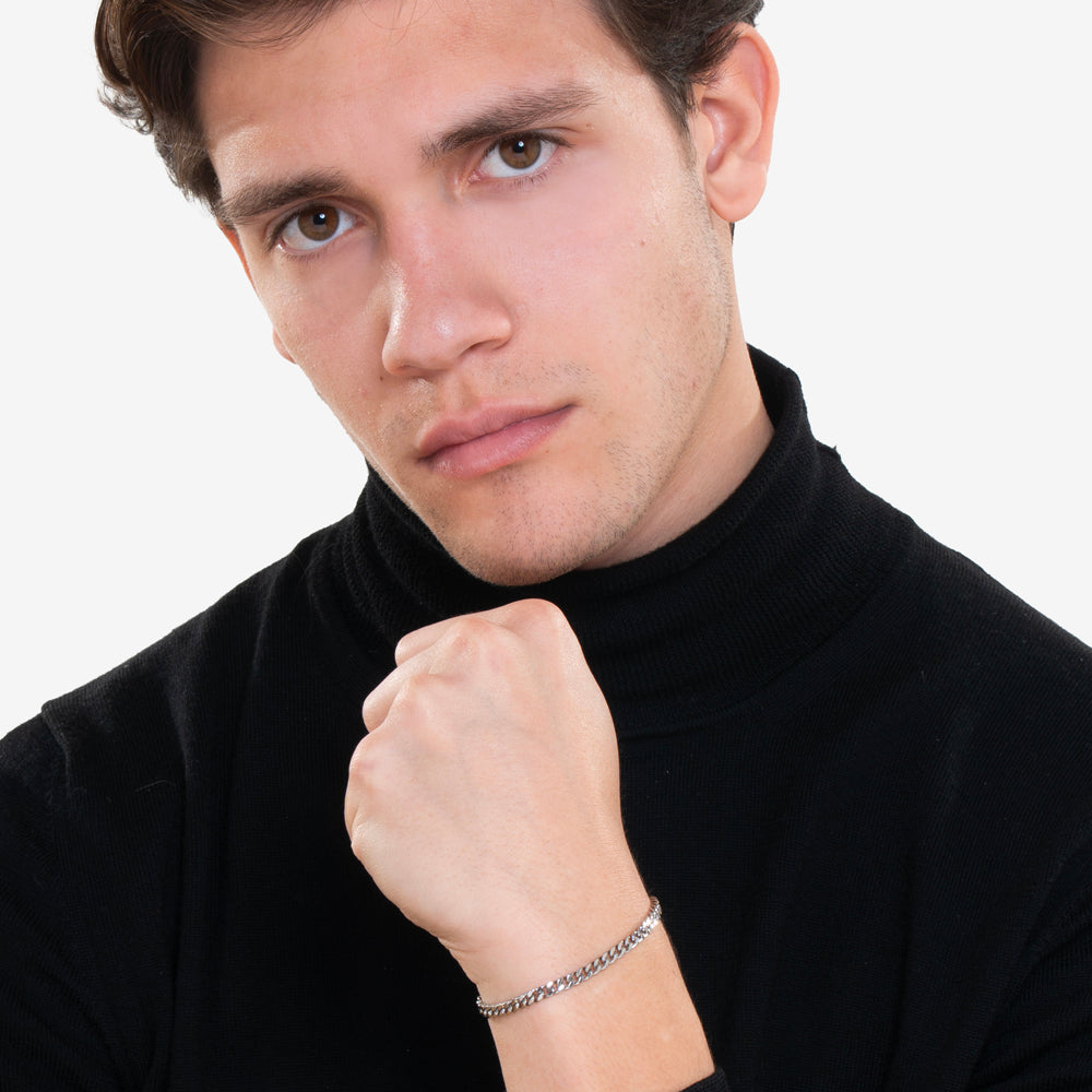 STAHLARMBAND FÜR MÄNNER