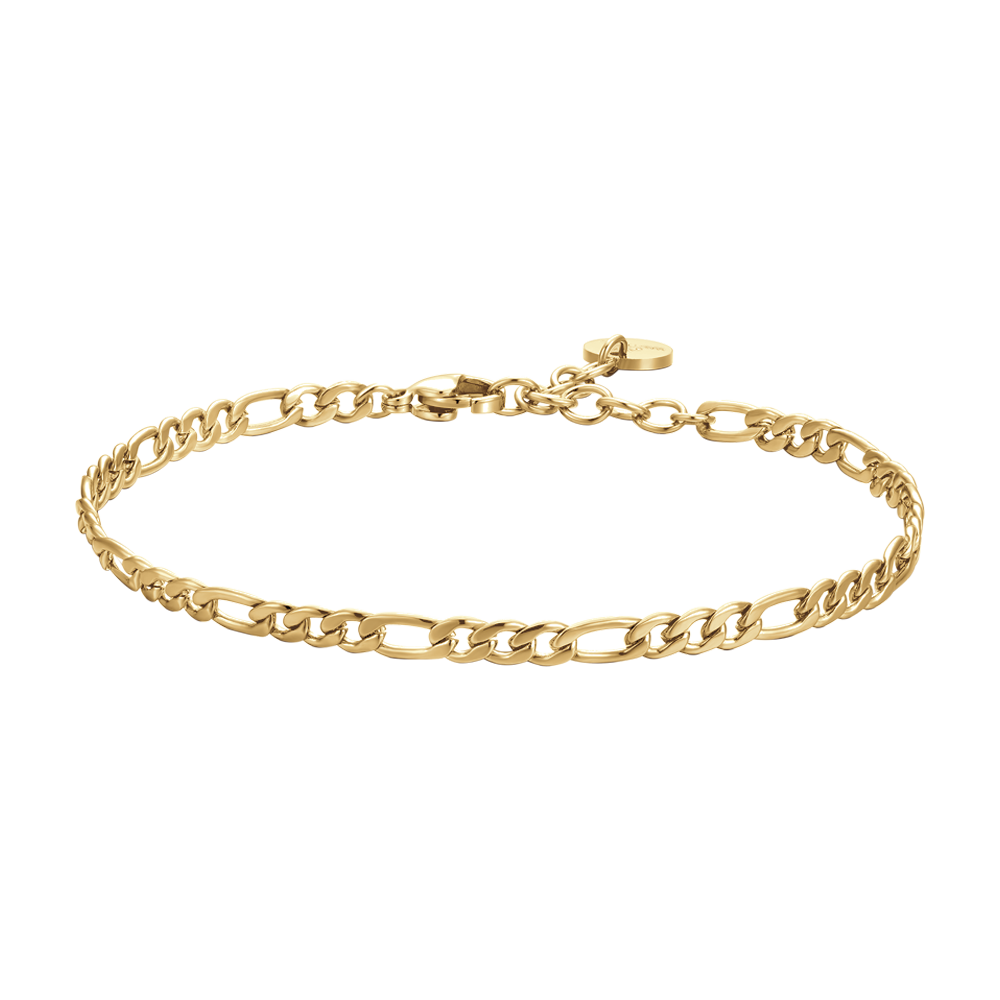 BRACCIALE UOMO IN ACCIAIO  IP GOLD