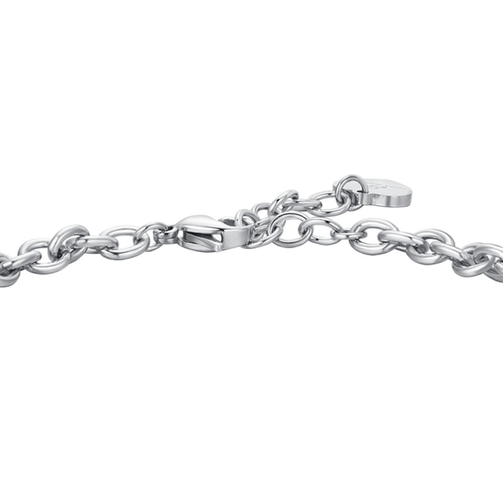 BRACCIALE DONNA IN ACCIAIO DI MAMMA CE N'È UNA IO HO AVUTO LA FORTUNA DI AVERE