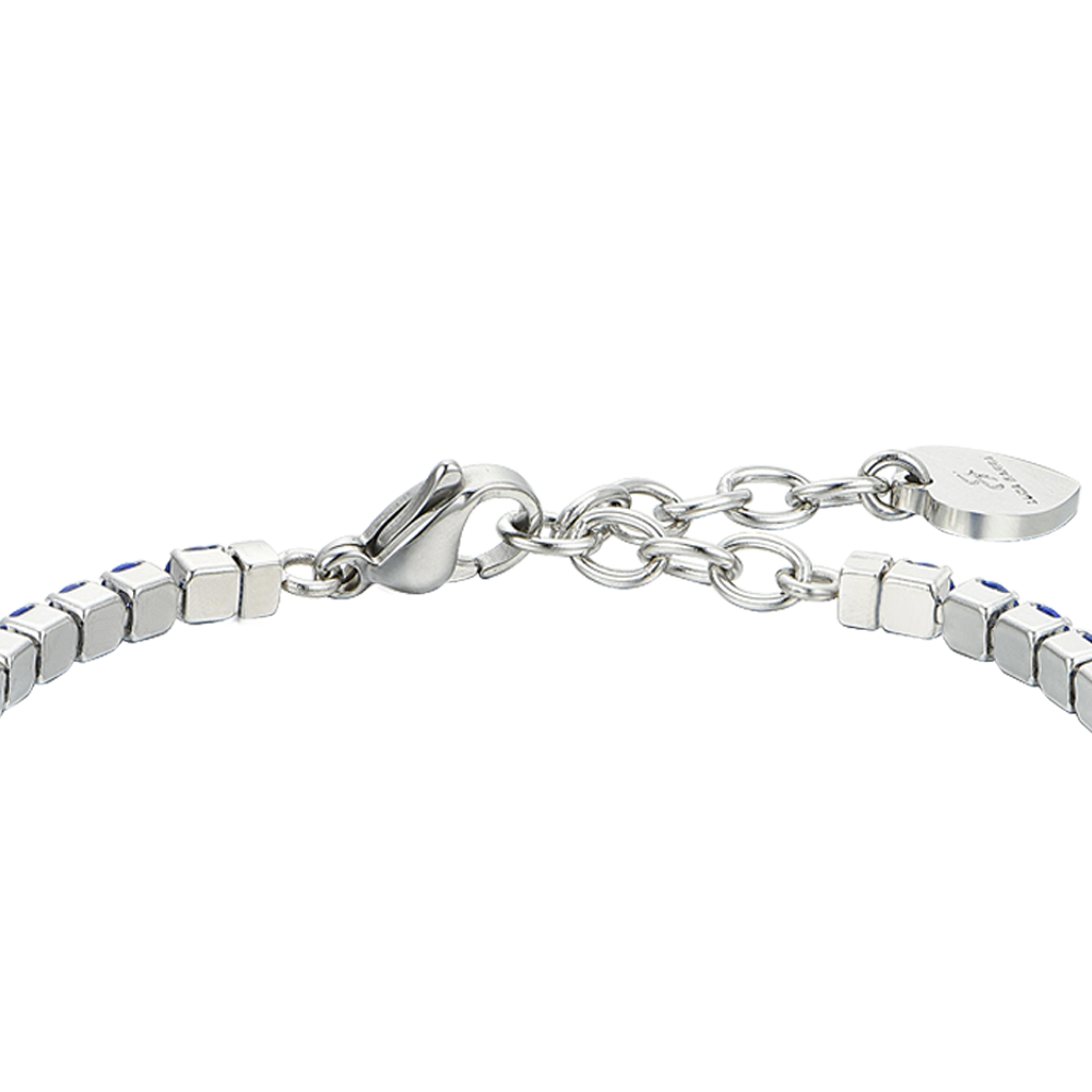 TENNISARMBAND MIT BLAUEN KRISTALLEN FÜR DAMEN