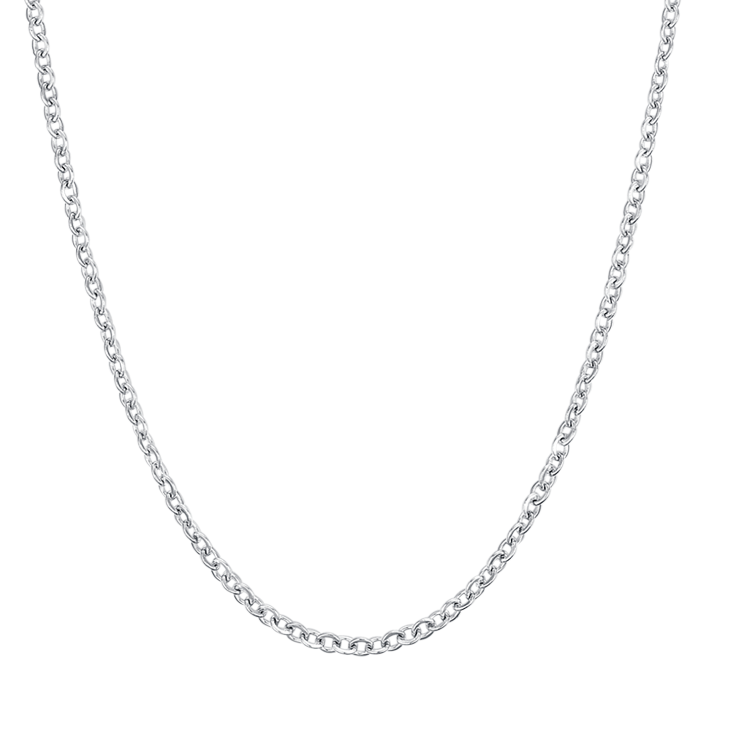 DAMEN-STAHLKETTE FÜR CHARMS