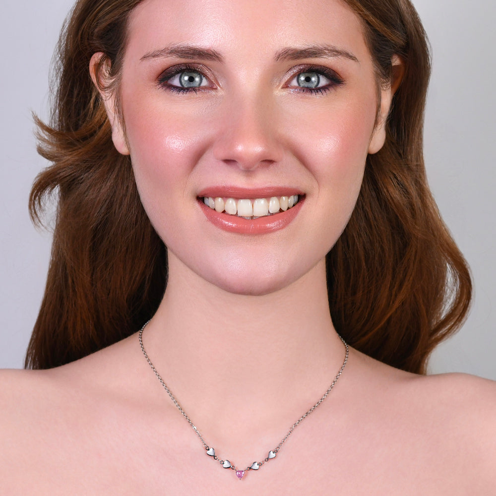 STAHL-HALSKETTE FÜR FRAUEN