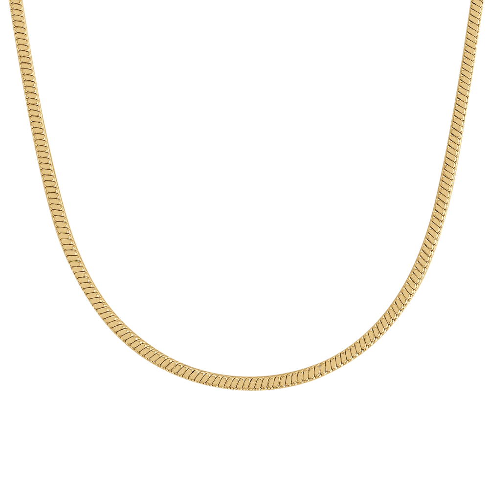 COLLANA DONNA IN ACCIAIO  IP GOLD