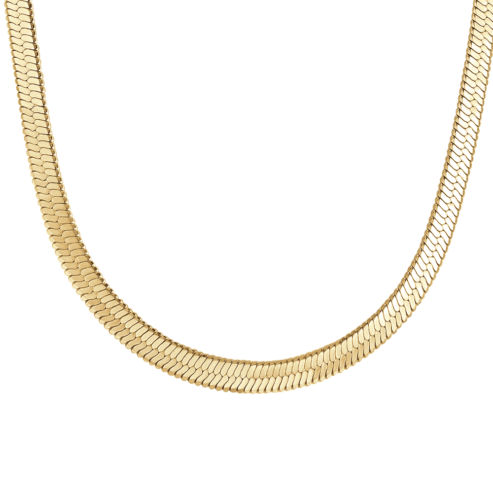 COLLANA DONNA IN ACCIAIO IP GOLD