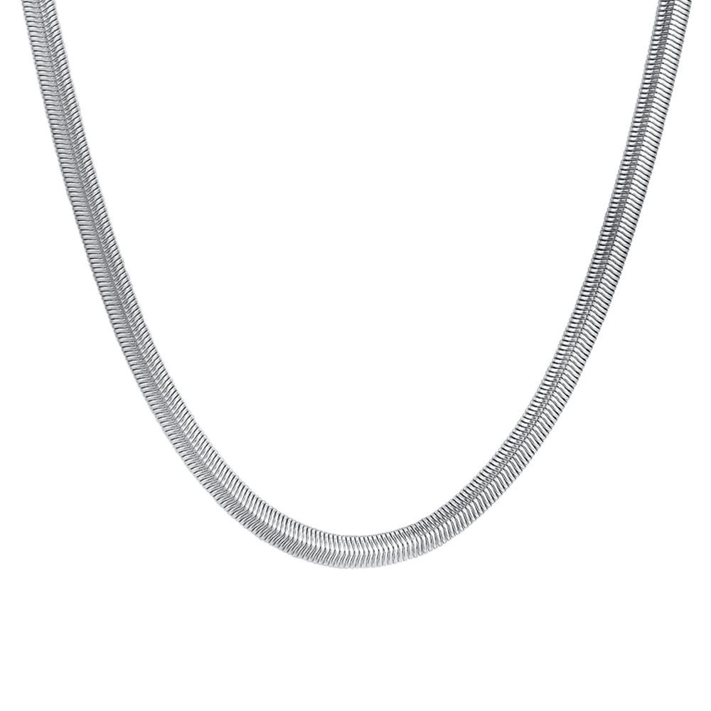 STAHL-HALSKETTE FÜR FRAUEN