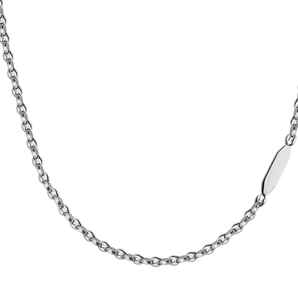 HERRENSTAHLKETTE MIT ELEMENT