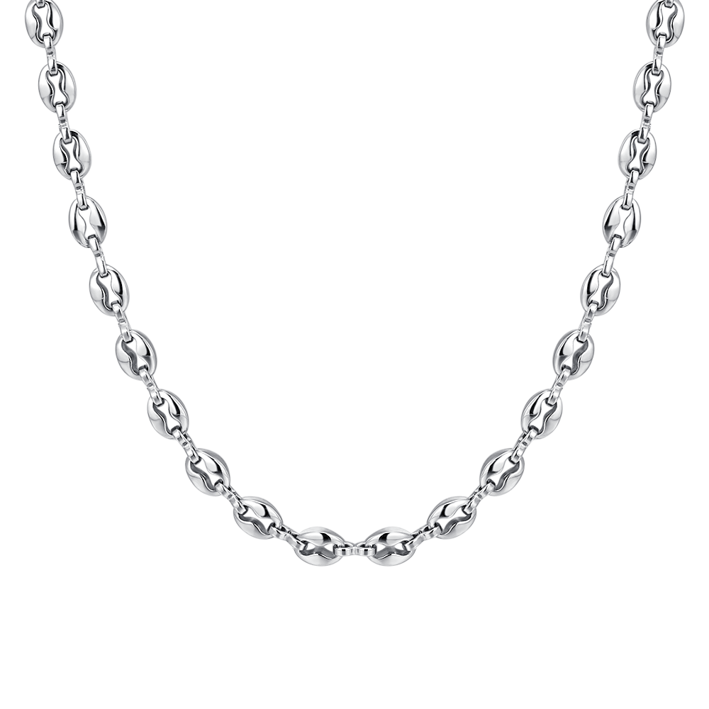 STAHL-HALSKETTE FÜR MÄNNER
