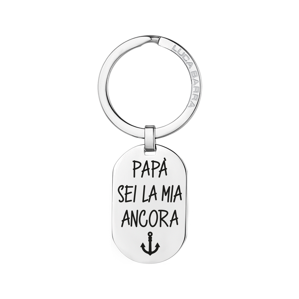 STAHLMANN SCHLÜSSELANHÄNGER DADDY DU BIST MEIN ANKER