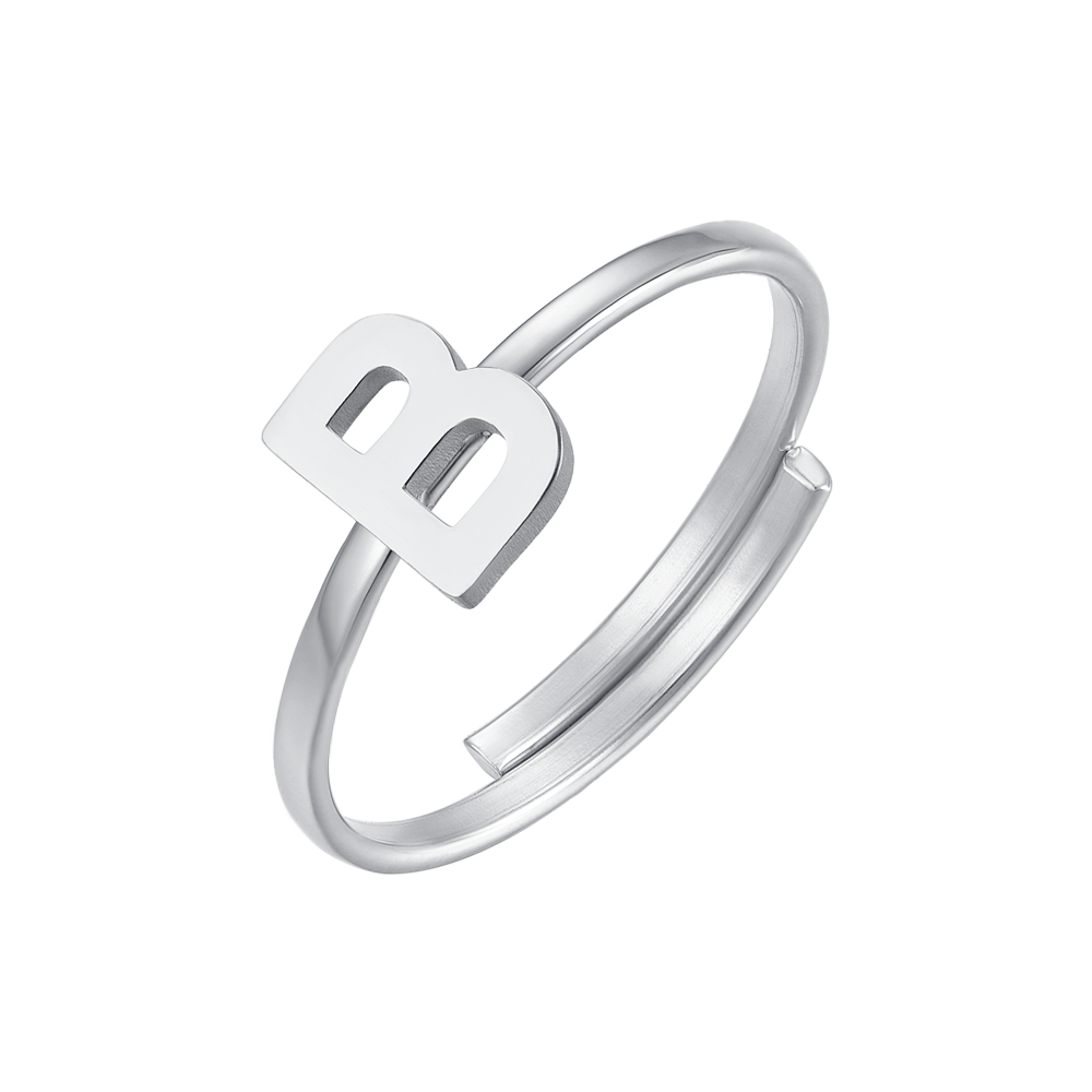 FRAU STAHLRING MIT BRIEF