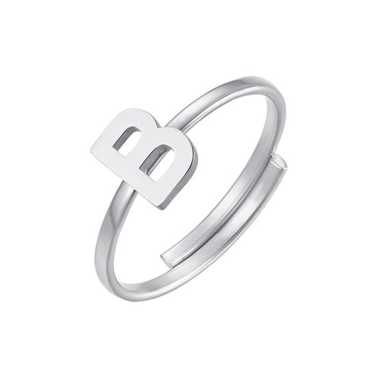 FRAU STAHLRING MIT BRIEF