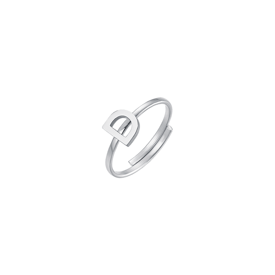 FRAU STAHLRING MIT BRIEF