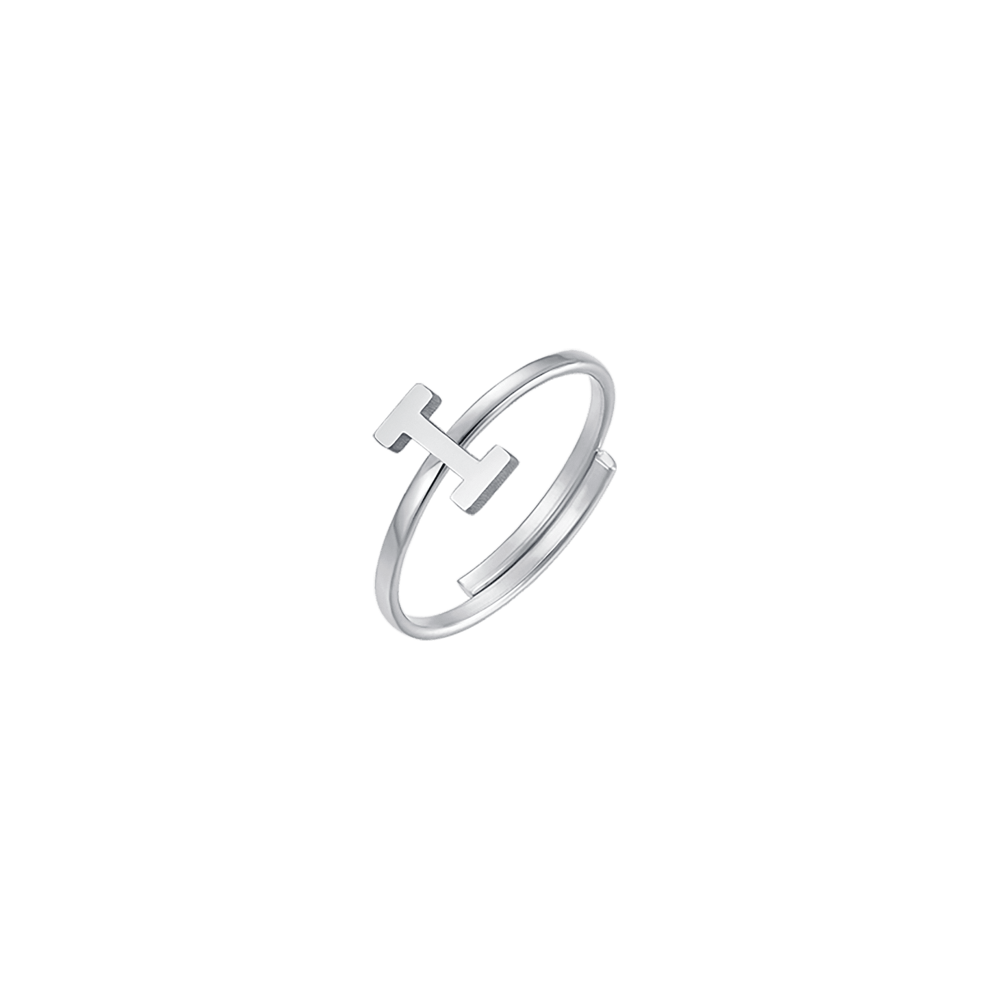 FRAU STAHLRING MIT BRIEF