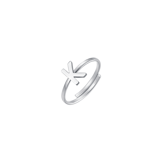 FRAU STAHLRING MIT BRIEF