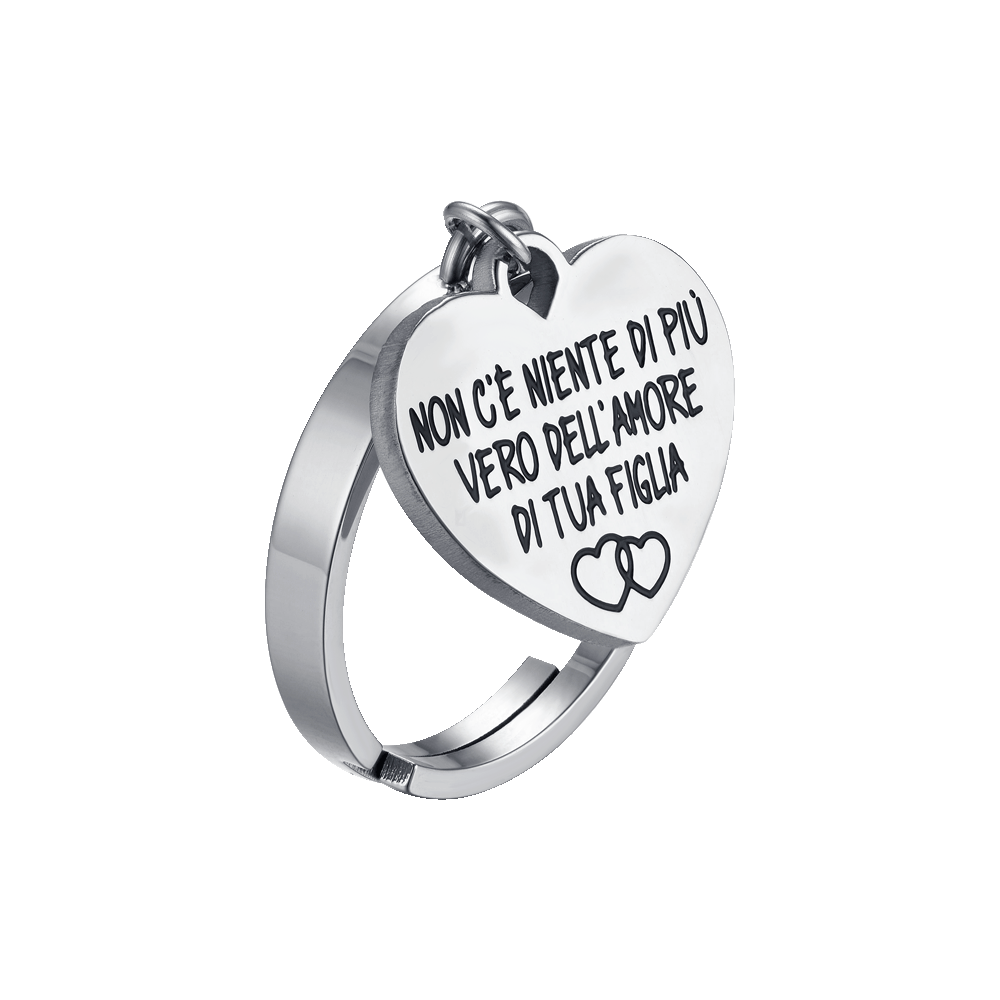 DER STAHLRING DER FRAU, ES GIBT NICHTS WAHRERES ALS DIE LIEBE DEINER TOCHTER