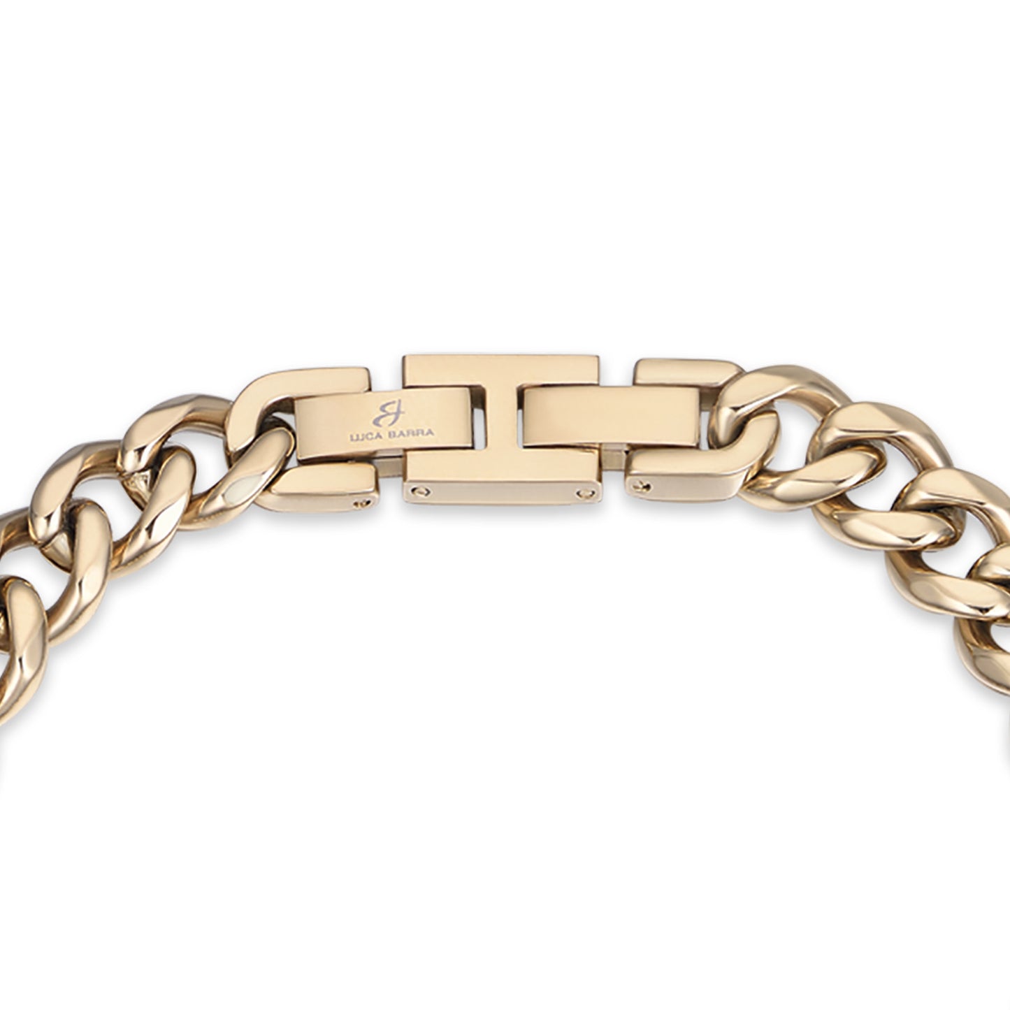 SILBERNES GLIEDERARMBAND AUS STAHL FÜR HERREN