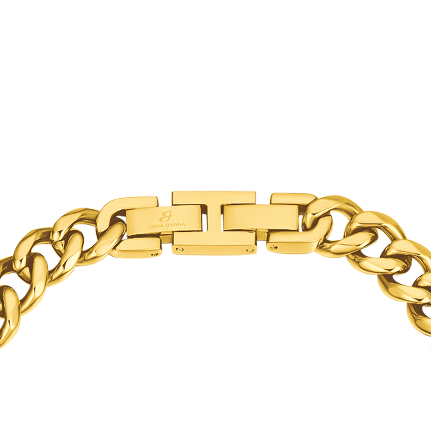 SILBERNES GLIEDERARMBAND AUS STAHL FÜR HERREN