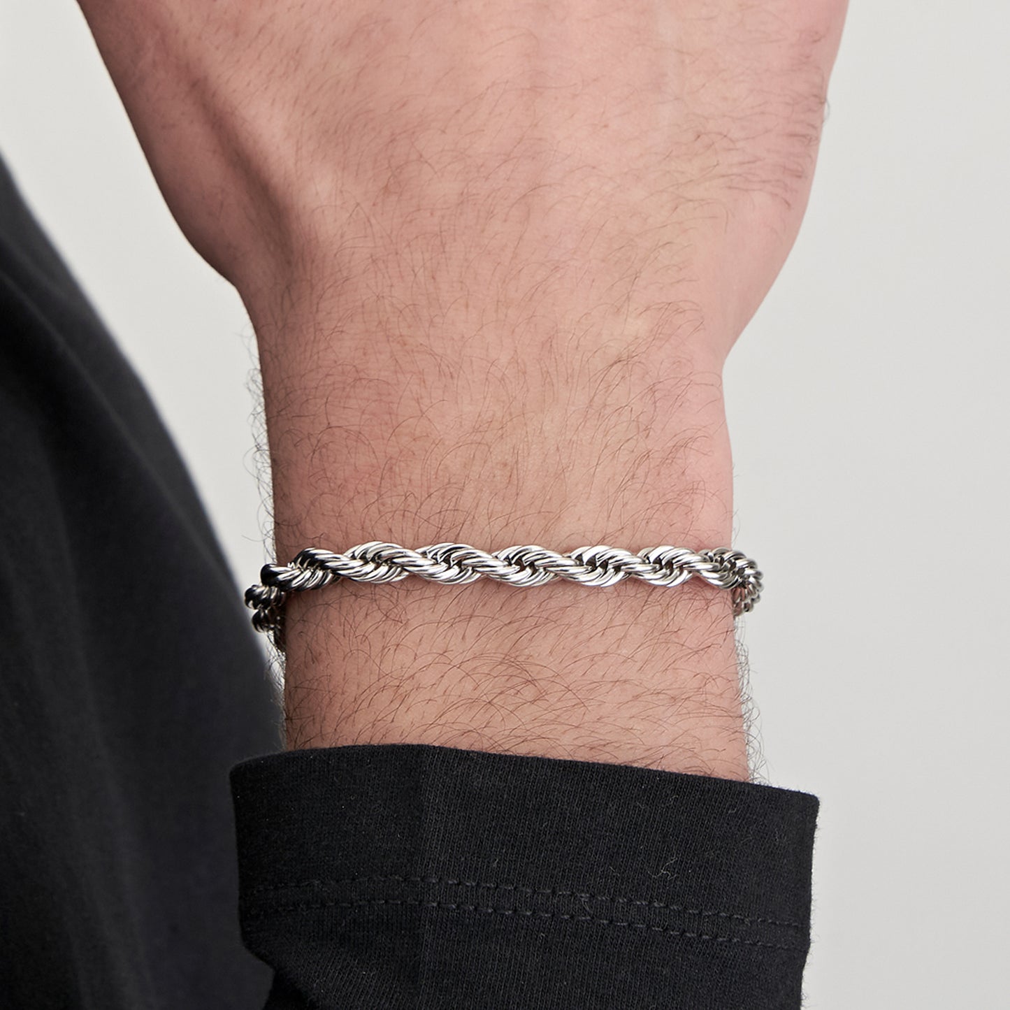 BRACELET FÜR MÄNNER MIT STAHLBAND Luca Barra