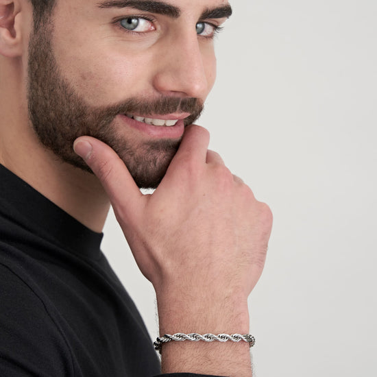 BRACELET FÜR MÄNNER MIT STAHLBAND Luca Barra