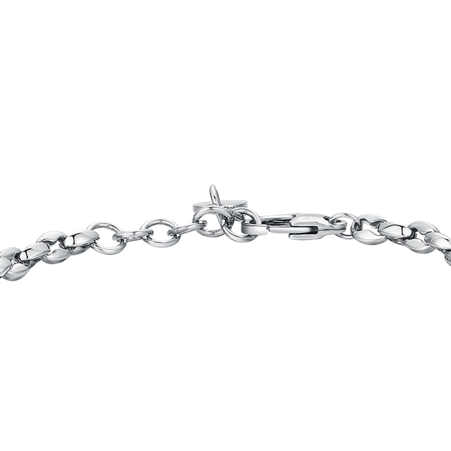 STAHLARMBAND FÜR HERREN MIT IP ROSE ANKER