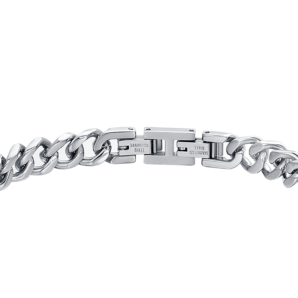 STEEL MEN'S BRACELET LEARN TO WIN FROM LOSSES Luca Barra