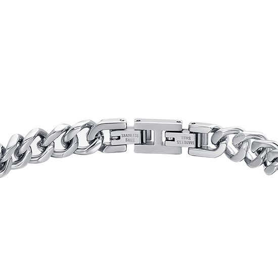 STEEL MEN'S BRACELET LEARN TO WIN FROM LOSSES Luca Barra