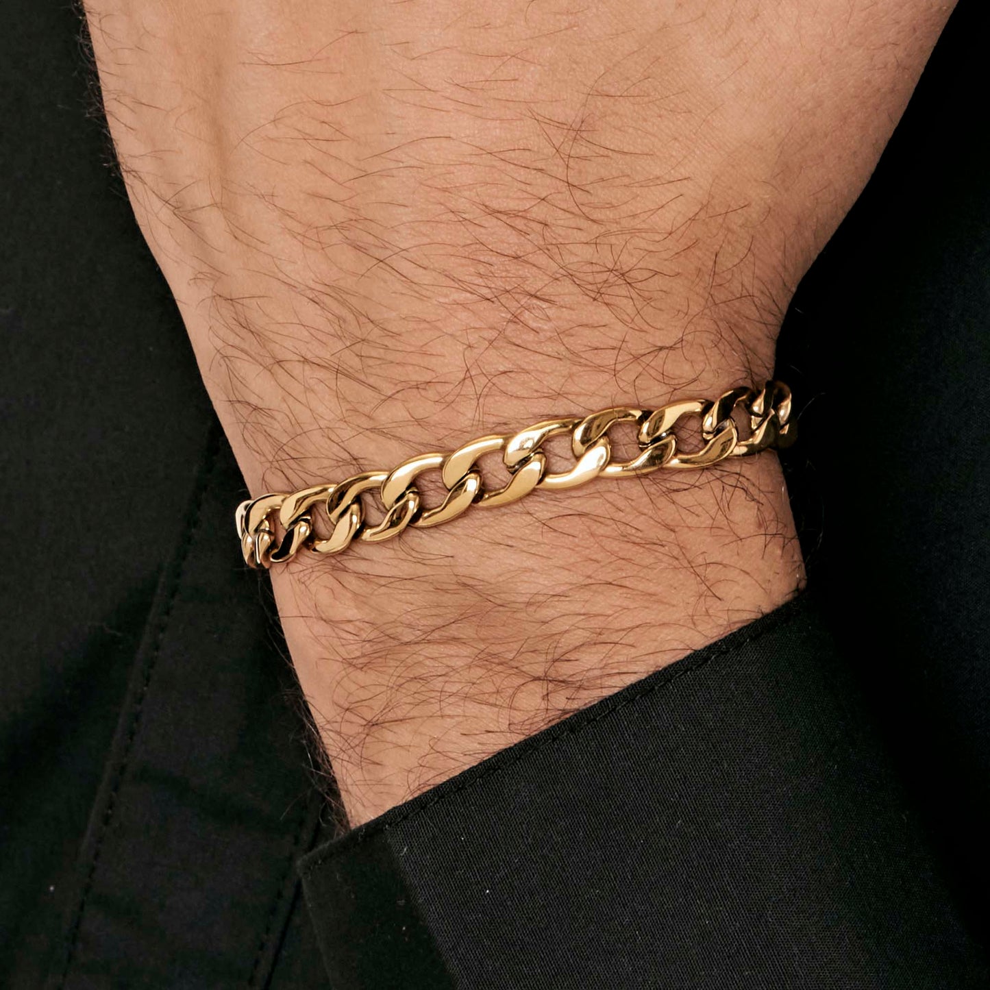 HERRENARMBAND AUS STAHLGEWEBE