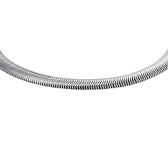 HERREN-STAHLARMBAND MIT FEINEM NETZ