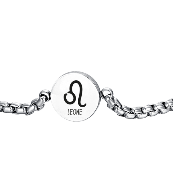STAHL-HERREN-STERNZEICHEN-LEO-PLATTENARMBAND