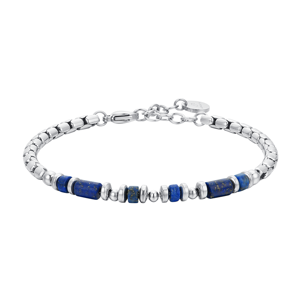 BRACCIALE UOMO IN ACCIAIO LAPIS BLU Luca Barra