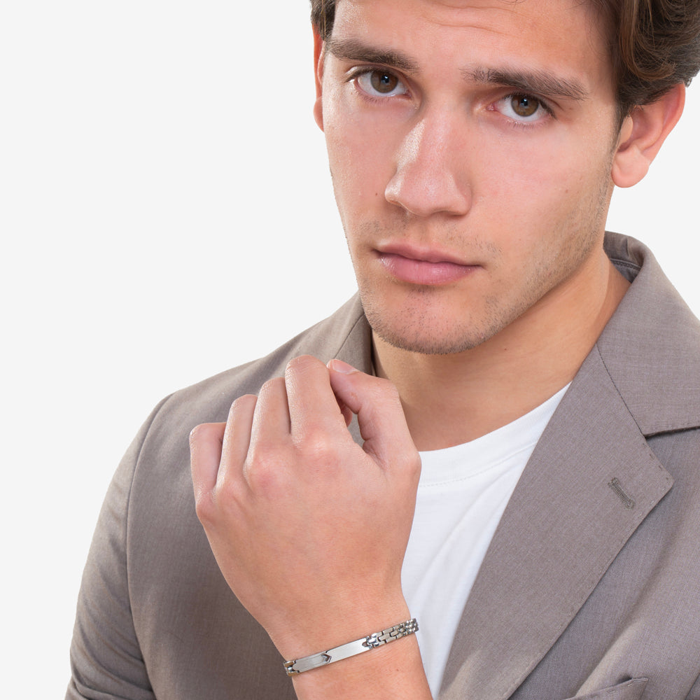 STAHLARMBAND FÜR MÄNNER