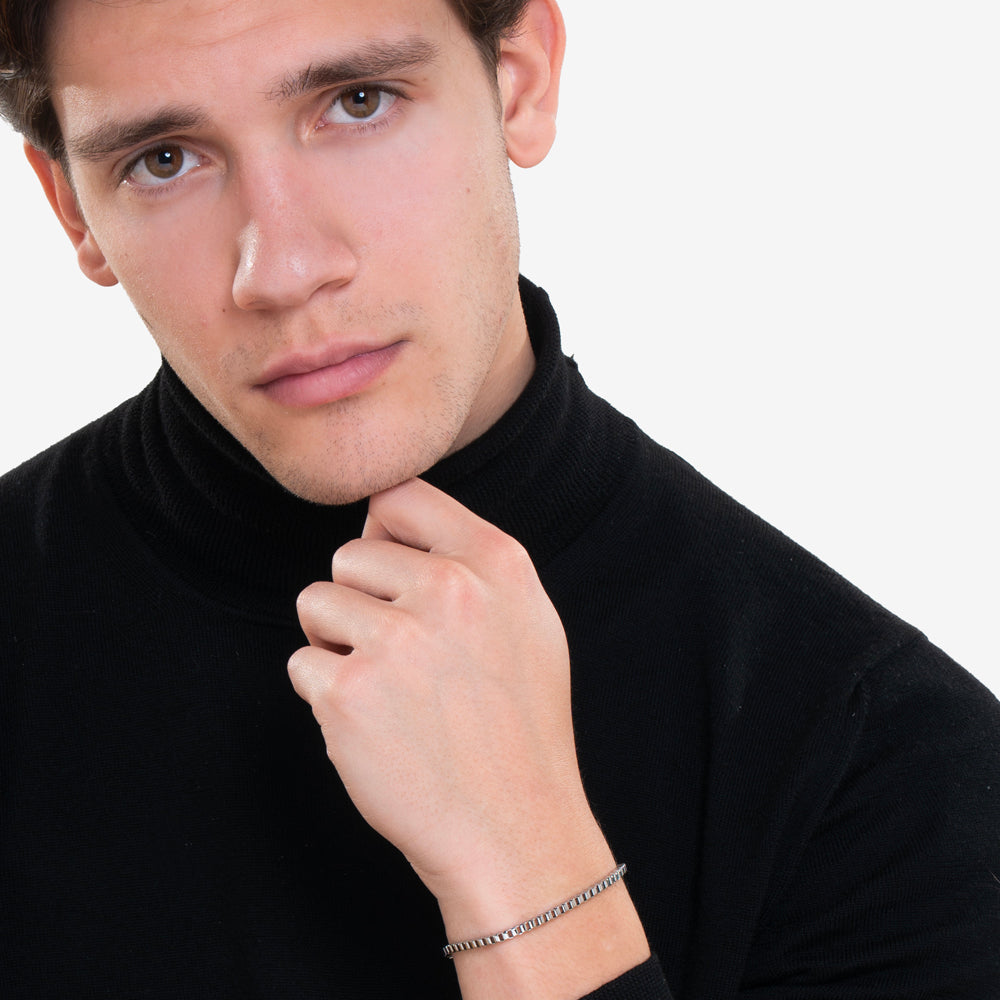 STAHLARMBAND FÜR MÄNNER