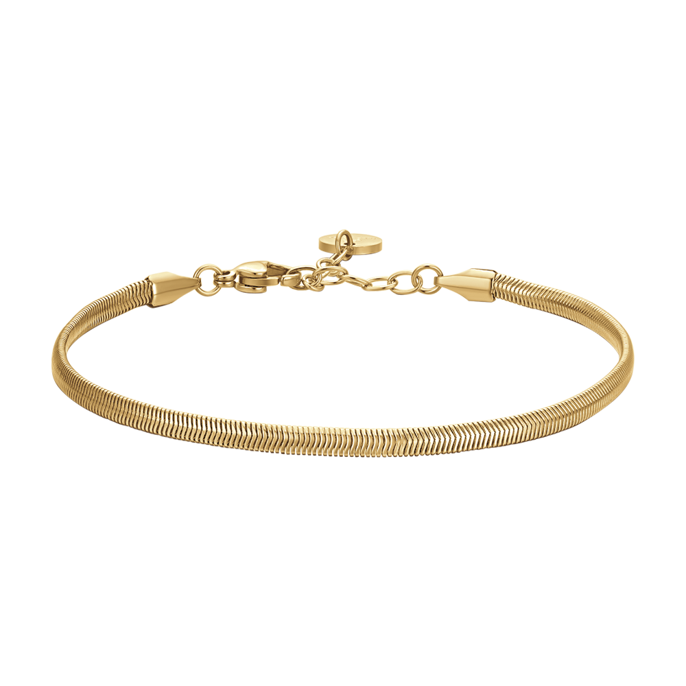 BRACCIALE UOMO IN ACCIAIO  IP GOLD