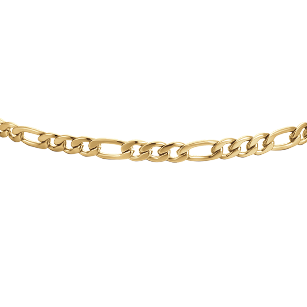 BRACCIALE UOMO IN ACCIAIO  IP GOLD