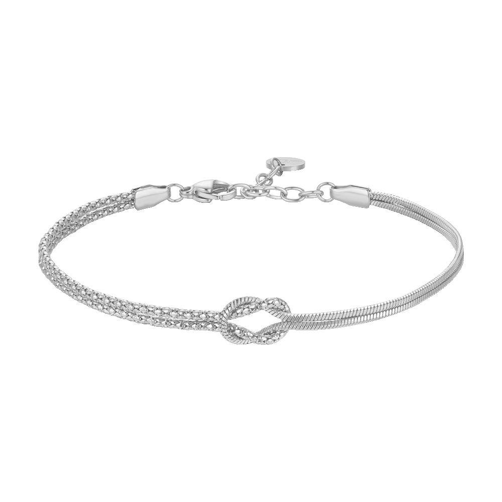 BRACCIALE UOMO IN ACCIAIO CON NODO