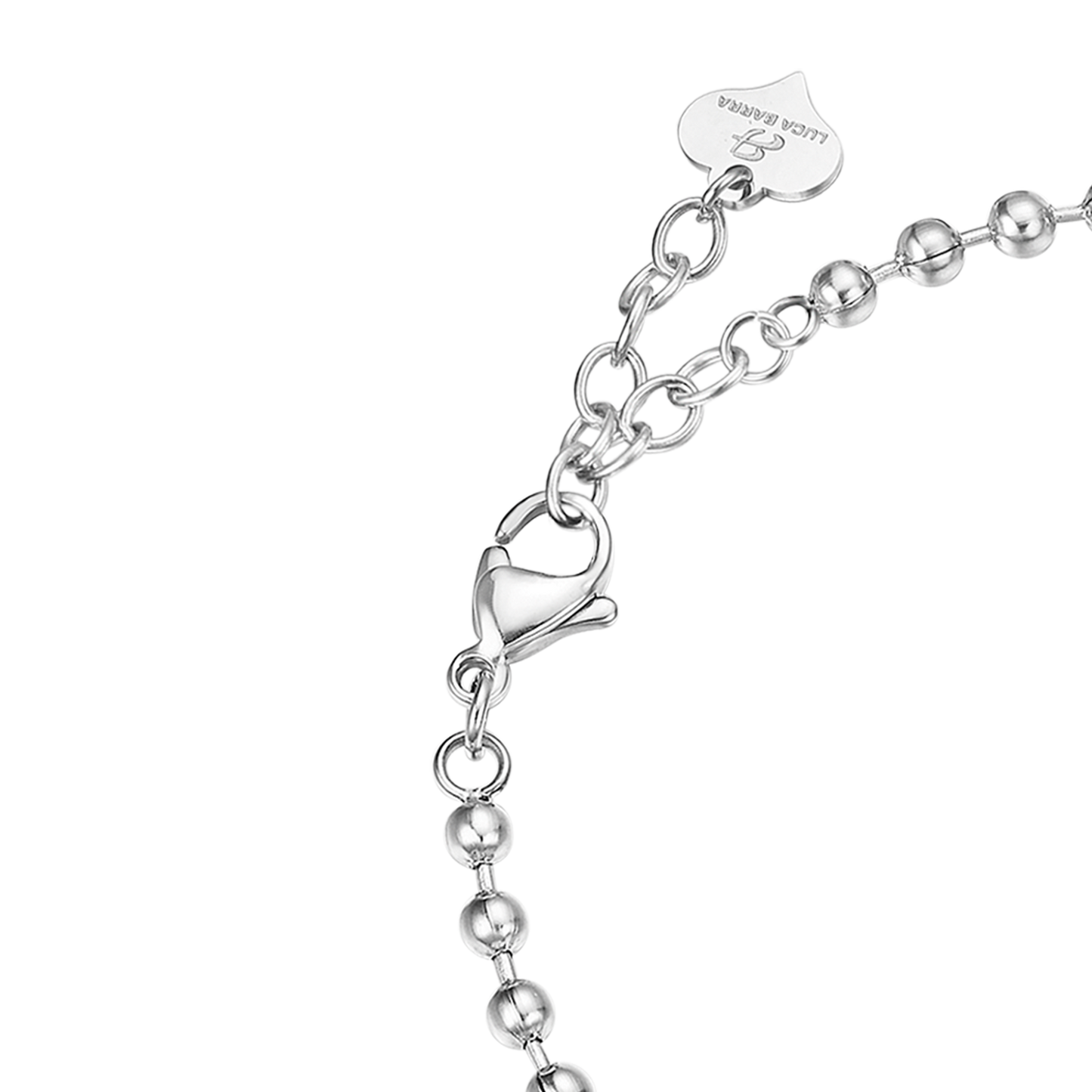 STAHLARMBAND MIT METALLANHÄNGER "DU BIST MEINE PRINZESSIN".