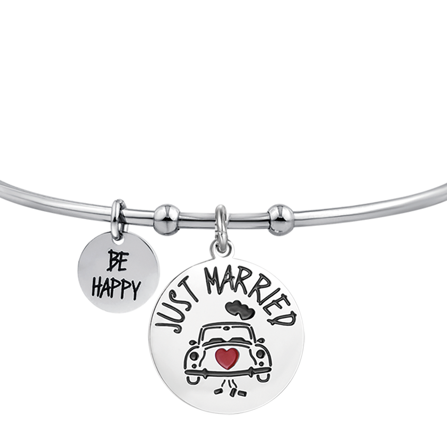 JUST MARRIED WOMAN'S STEEL BRACELET Luca Barra