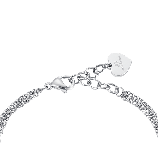 I LOVE MAMMA ROSÉ KUGELN STAHLARMBAND FÜR DAMEN