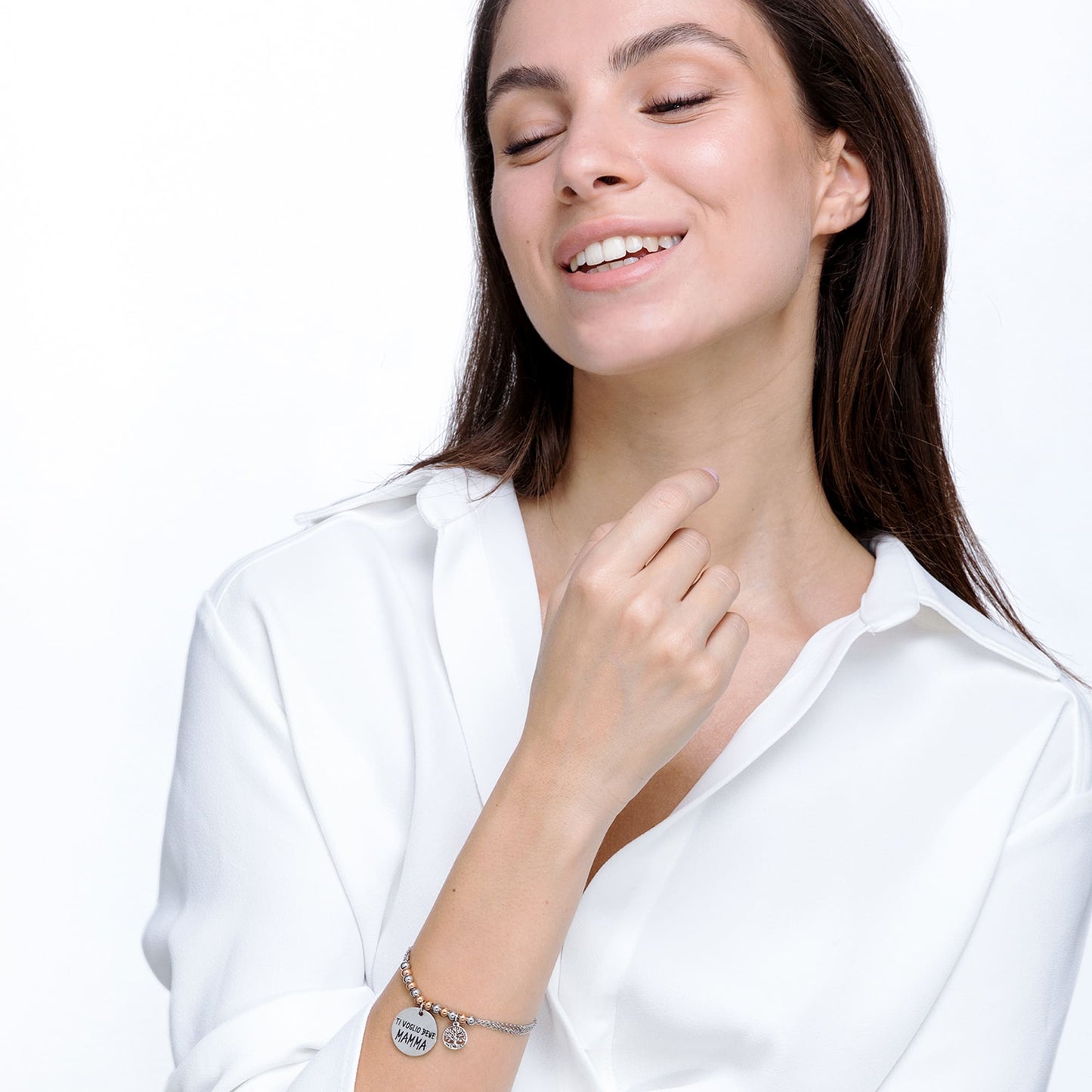 STAHLARMBAND FÜR FRAUEN I LOVE YOU MUM