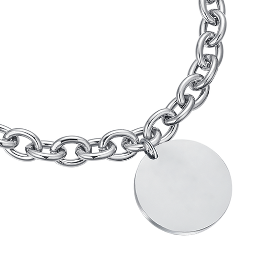 PERSONALISIERTES STAHLARMBAND FÜR FRAUEN