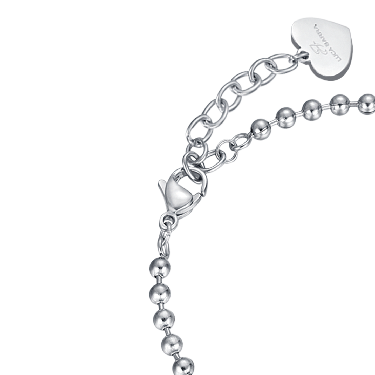 PERSONALISIERTES STAHLARMBAND FÜR FRAUEN MIT HERZEN